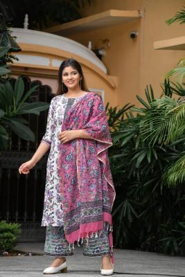 Shop the Finest Handblock Suits Sets at Jaipuri Adaah - Mumbai Clothing