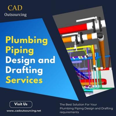 Outsource Plumbing Piping CAD Design and Drafting Services - Other Professional Services