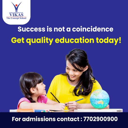 Best Schools in Miyapur, Hyderabad -Vikas The Concept School - Hyderabad Tutoring, Lessons