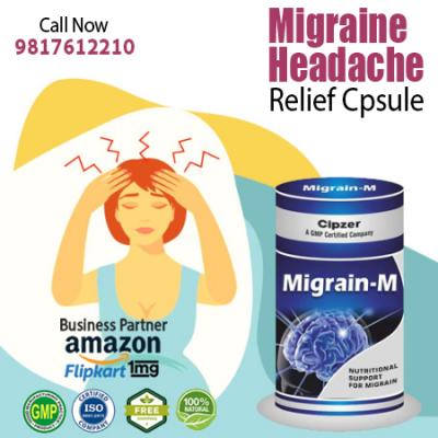 Migrain M Caplet gives relief to muscle aches, toothaches, menstrual cramps,& migraine.
