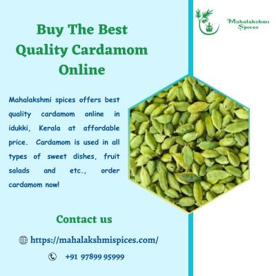 Buy The Best Quality Cardamom Online | Buy Cardamom Online - Chennai Professional Services