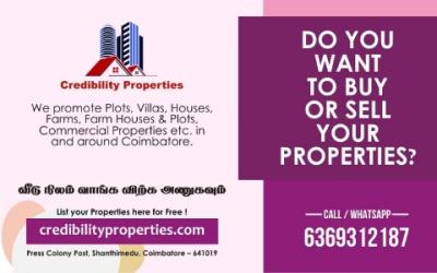 Land for Sale in Coimbatore - Coimbatore For Sale