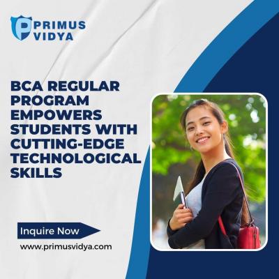 BCA Regular Program Empowers Students with Cutting-Edge Technological Skills