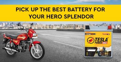 Pick up the Best Splendor Bike Battery - Tesla Power USA - Gurgaon Other
