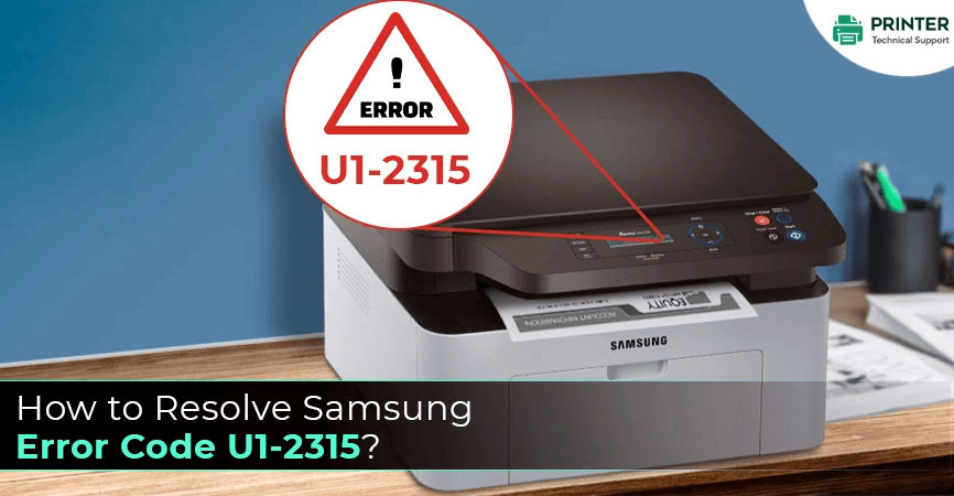 Resolve Samsung Error Code U1-2315