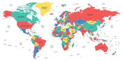 Countries of the World and Their Capitals