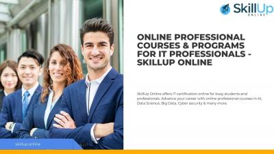 Online Professional Courses & Programs for IT Professionals - SkillUp Online - Washington Other
