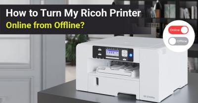 Turn My Ricoh Printer Online from Offline - New York Other