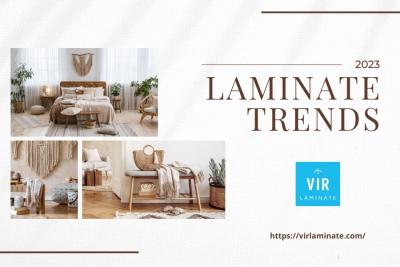 Which laminate trends are most popular in 2023? 