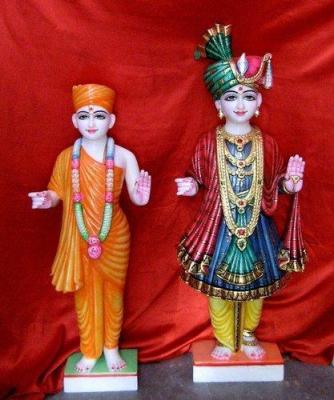 Buy Swaminarayan Marble Moorti from Moorti India - Jaipur Home & Garden