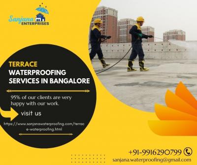 Effective Terrace Waterproofing Services in Bangalore - Sanjana Enterprises