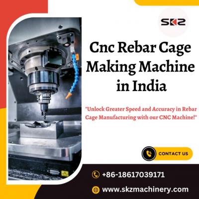 CNC Rebar Cage Making Machine in India