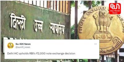 SC Upholds RBI’s ₹2000 Note Exchange Policy - Delhi Other