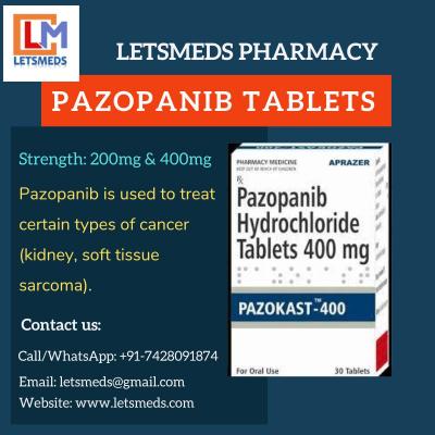 Buy Indian Pazopanib 200mg Tablets Lowest Cost Philippines Malaysia USA - Bacolod Health, Personal Trainer
