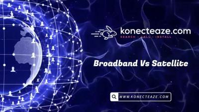 Broadband Vs Satellite - Konect Eaze - New York Computer