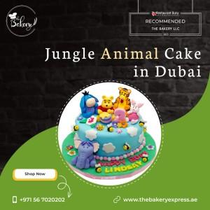 The Bakery Express: Your One-Stop Shop for Zoo Themed Birthday Cakes - Dubai Other