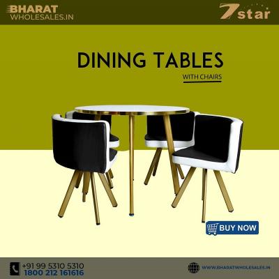 Buy Dining Tables with Chairs Online at Best Price - Delhi Home & Garden