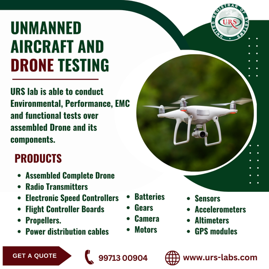 Aircraft Vehicle and Drone Testing Laboratory in Chennai - Chennai Other