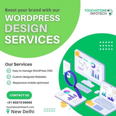 Elevate Your Online Presence with our WordPress Design Solutions in Delhi