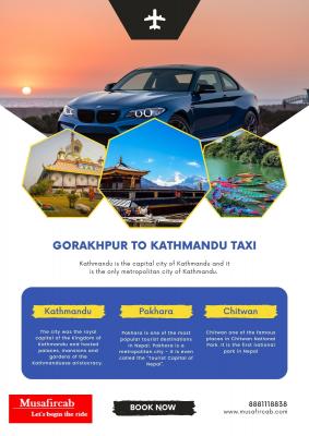 Gorakhpur to Kathmandu Taxi Fare, Gorakhpur to Kathmandu Taxi Service - Lucknow Other