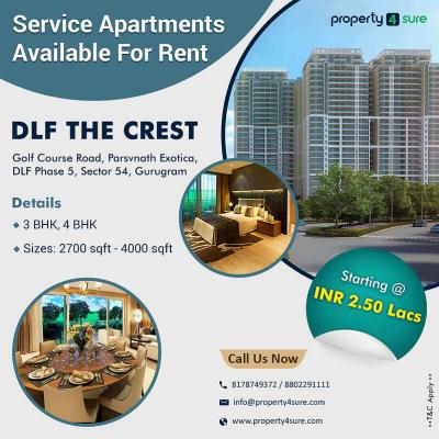 Service Apartment for Rent in Gurgaon | Service Apartments in Gurgaon - Gurgaon Apartments, Condos