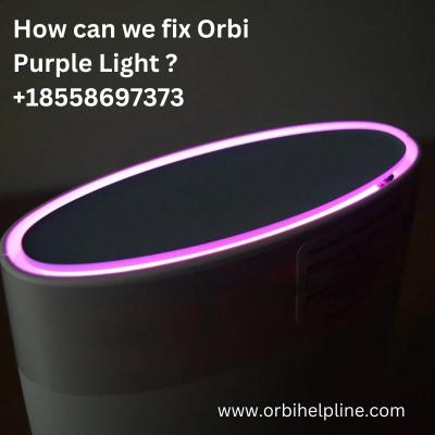 How can we fix Orbi Purple Light ? - Houston Other