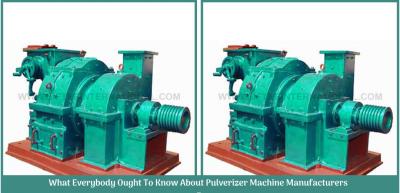 Reliable Pulverizer Machine Manufacturers for Efficient and High-Quality Results - Delhi Other