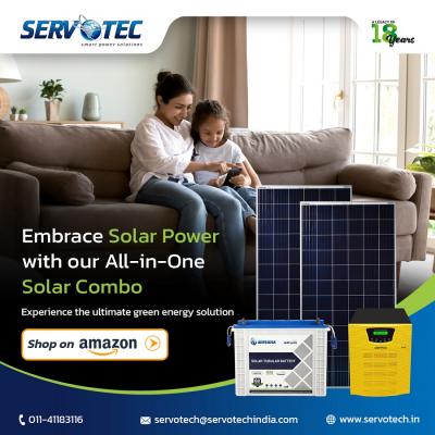 Buy Solar Products Combo From Servotech  - Delhi Other