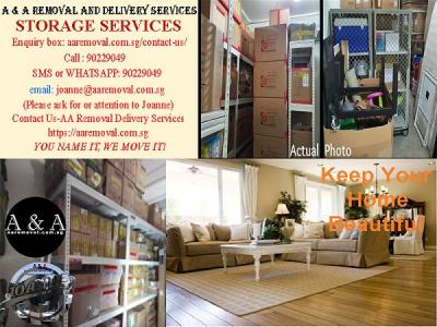 Let's Keep your Home Beautiful! We're Providing Short Term Storage Services - Singapore Region Other