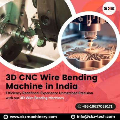 3D Cnc Wire Bending Machine in India