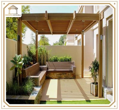 Wooden Pergola - Dubai Home & Garden