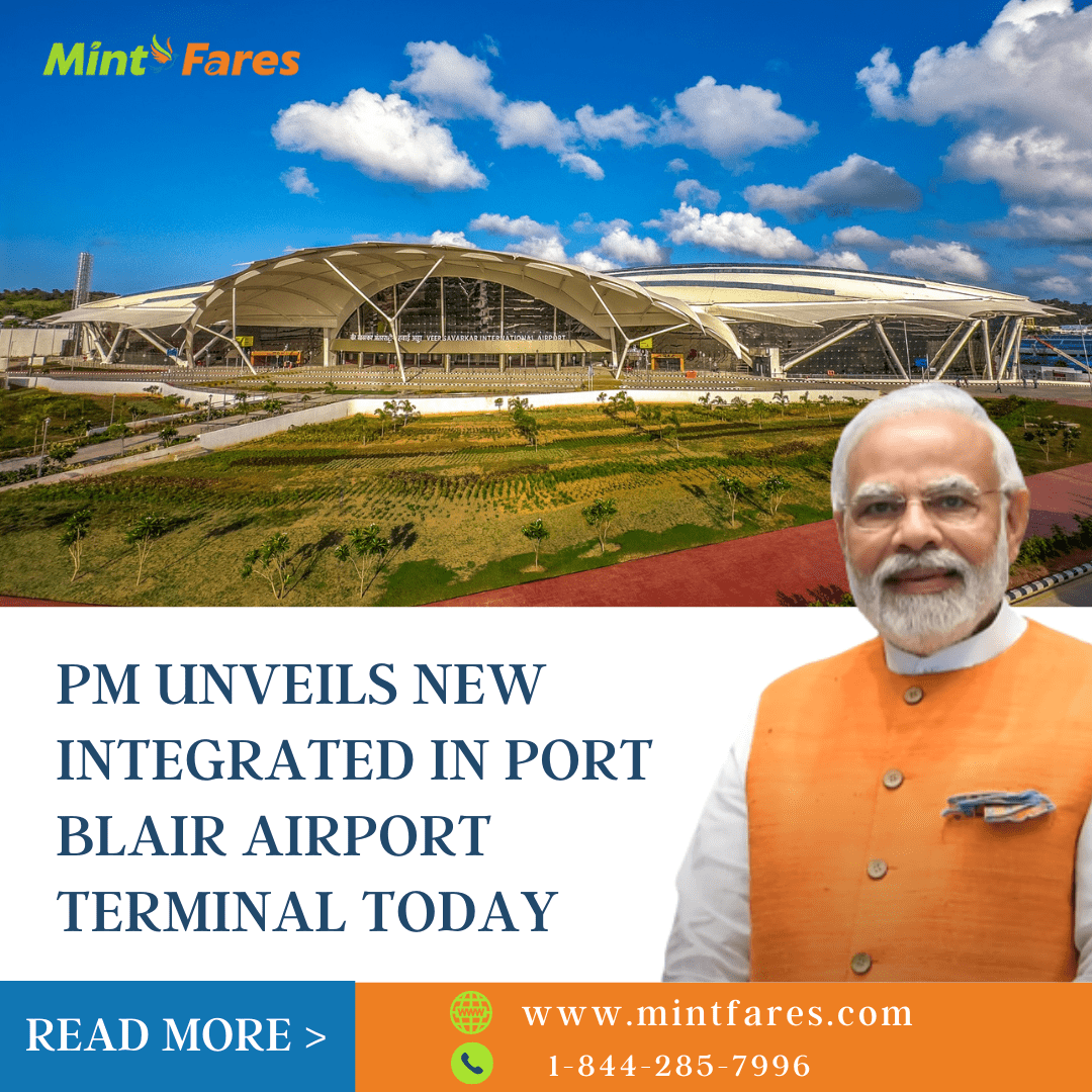Virtual Inauguration: PM Unveils New integrated in Port Blair Airport Terminal Today - Other Other