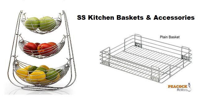 Elevate Your Kitchen Organization With Premium Ss Kitchen Baskets and Accessories - Delhi Other