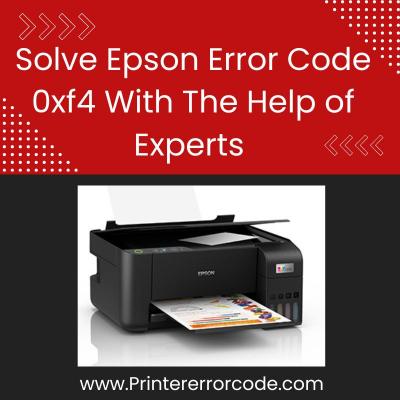 Solve Epson Error Code 0xf4 With The Help of Experts  - Austin Computer