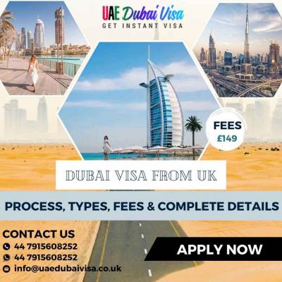 Dubai Visa From UK - Process, Types, Fees & Complete Details