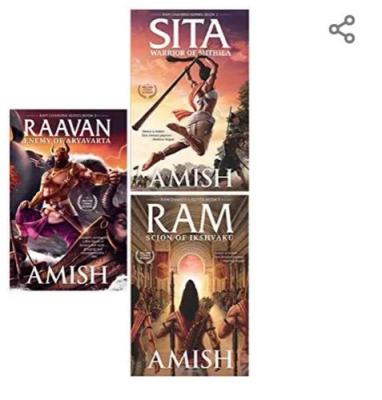 The Ram Chandra Series Boxset Of 4 Books (Perfect Gift For This Festive Season) Ram – Scion Of Iks - Delhi Books
