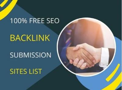 Get High DA SEO Backlink Submission Websites To Advertise Your Business