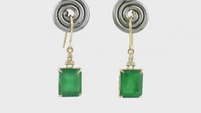 Explore The Best Collection Of Real Emerald Earrings At Chordia Jewels  - New York Jewellery
