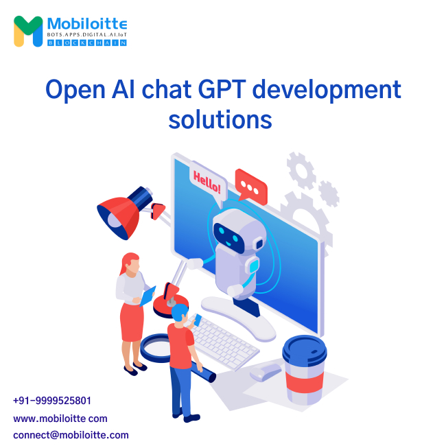 Revolutionize Conversations: Open AI ChatGPT Solutions by Mobiloitte. - Delhi Computer