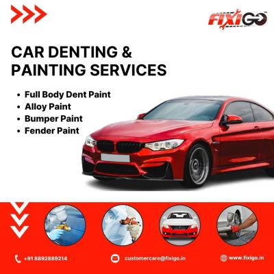 Best Car Denting & Painting Services in Delhi India | Fixigo 