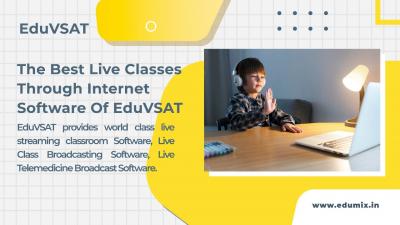 The Best Live Classes Through Internet Software Of EduVSAT - Other Computer
