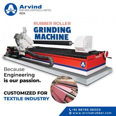 Only Buy Rubber Roller Grinding Machine From Reputed Manufacturers - Ahmedabad Industrial Machineries