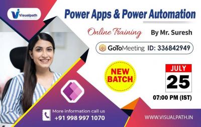 Power Apps & Power Automate Online Training New Batch  (25/07/2023) - Hyderabad Professional Services