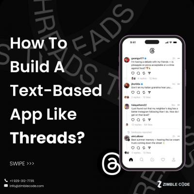 How to Build A Text-Based App Like Threads - Zimble Code - Chicago Other