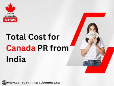 Total Cost for Canada PR from India - Delhi Professional Services