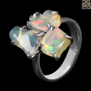 Latest Eye-Catching Opal Ring for Girls - New York Jewellery