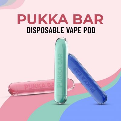 Experience Convenient Vaping with Pukka Bar 600 Disposable Vape Pod: - Other Other