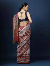 Buy Maheshwari Silk Sarees Online With Running Blouse - Bangalore Clothing