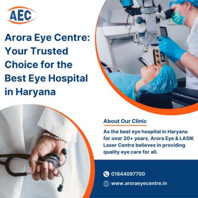 Arora Eye Centre: Your Trusted Choice for the Best Eye Hospital in Haryana