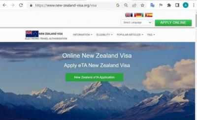 NEW ZEALAND  Official Government Immigration Visa Application - FROM USA AND MADAGASCAR ONLINE - Other Other